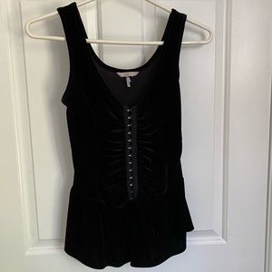 Kiera Velvet Corset Top
